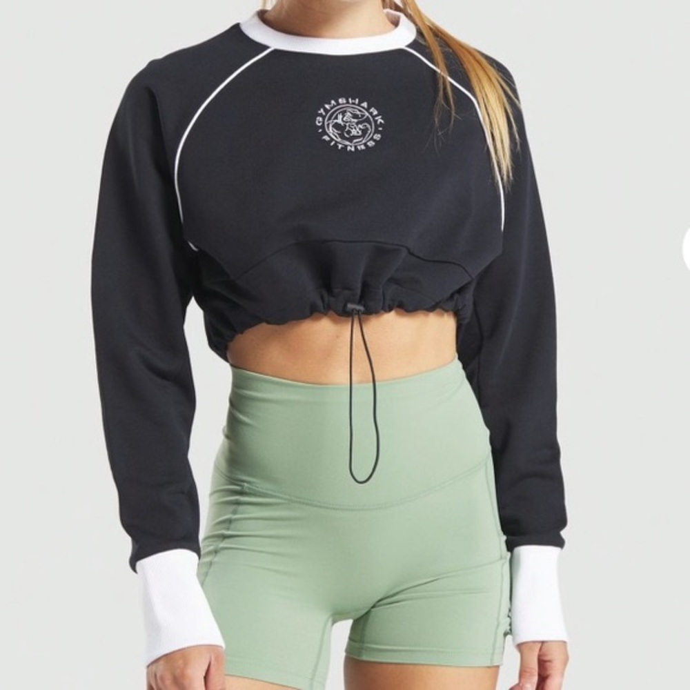 Gymshark legacy fitness sweater - Black - XL